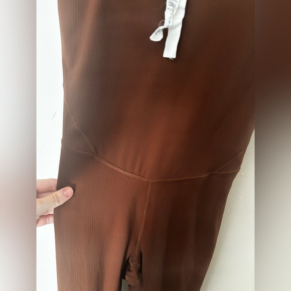Lululemon Athletica Align Bodysuit in Brown comfort stretchy bodycon activewear - Picture 12 of 13